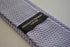 plain lavender purple skinny knitted tie